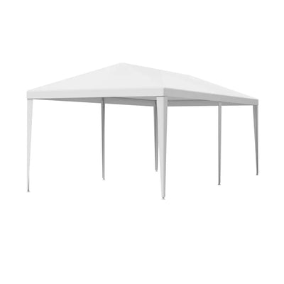 Gazebo da Giardino per Feste 10 x 20' con 6 Pannelli Laterali